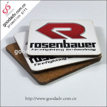 customized mdf cork coasters / mdf square cork coaster / mdf cork cup coaster                        
                                                Quality Choice