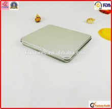 best price plain tin metal rectangle small silver tin can