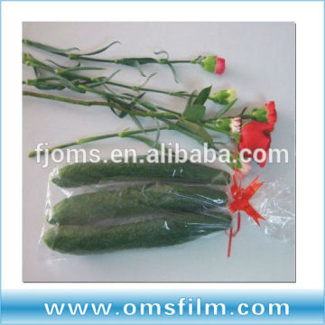 Packing perforated bags for cucumber