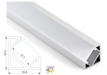 high quality aluminium led profile accessories