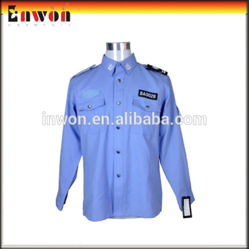 Hot Selling Blue Work Uniform Shirt