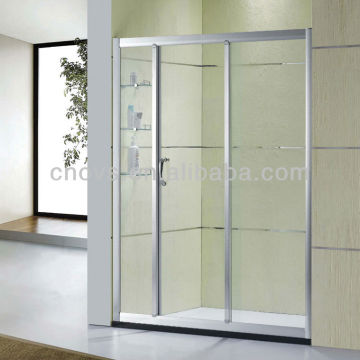 bathroom tempered glass shower encloser D22