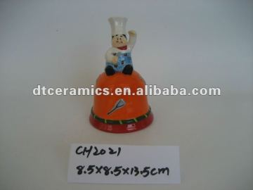 ceramic dinner bell