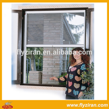 DIY Retractable aluminium windows with mosquito net