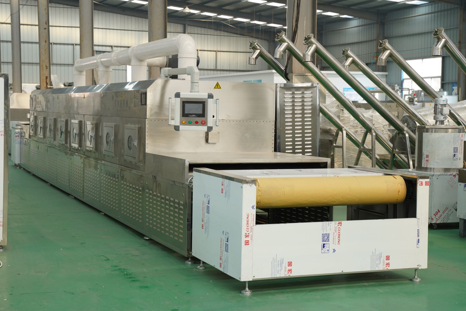 Hot Sales Pigskin Industry Microwave Drying Machine