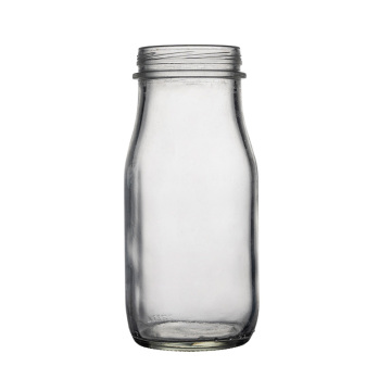 280ml Square Coffee Milk Glass Bottle