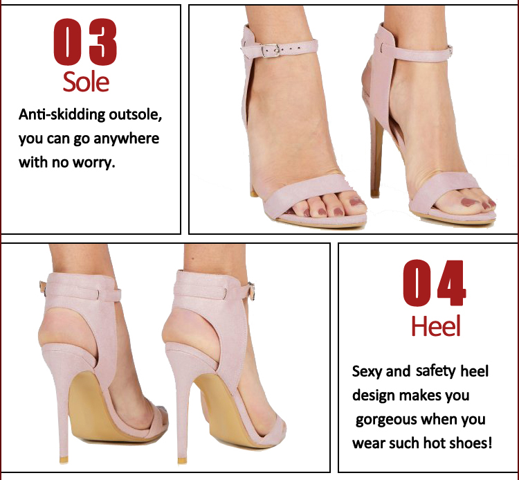 women high heel sandals