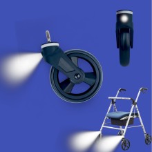 150mm Senior Walker Self Generator Wheel Generating Wheel