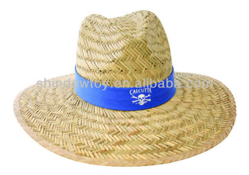 Hollow straw hat, Natural straw hat, Promotion straw hat