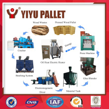 professional hydraulic compressed mould wood pallet press machine