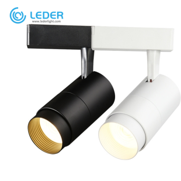 LEDER LED Zoomed Black Track Lights