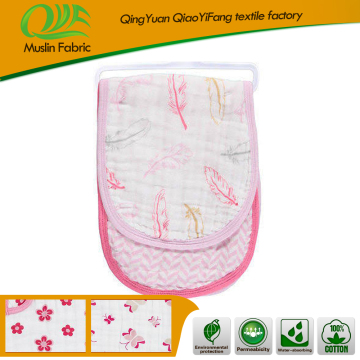 Wholesale Hot Sale Super Soft High Quality Rusable Baby Burp Cloth By Trade Assurance