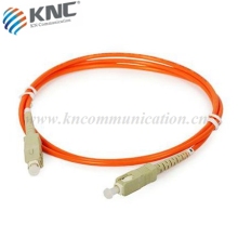 sc upc to sc upc simplex multimode fiber jumper