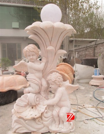 Angel statue for garden