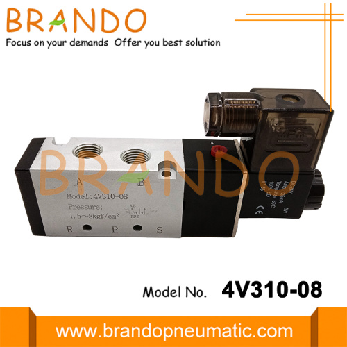 4v310-08 Airtac Type Single Coil Pneumatic Solenoid Valve