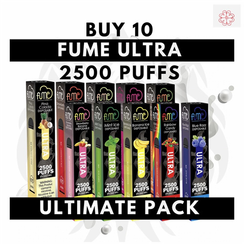 Fume Ultra descartável 2500 Puffs Vape