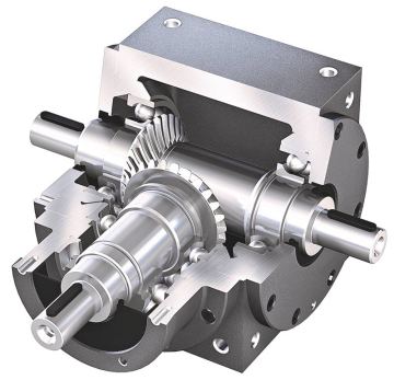 Cheap Right Angle Transmission Bevel Gearboxes With Hollow Shaft