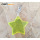 Led licht reflecterende Star Hanger sleutelhanger voor kind