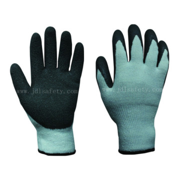 Натуральный латекс покрытием перчатки работы на зиму (LT2014)