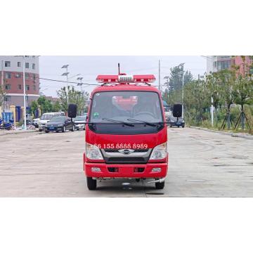 Foton 2t fire water tank truck