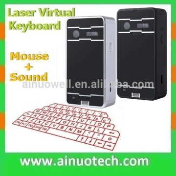 Chinese Factory of Laser Keyboard Bluetooth Connect