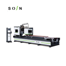High Precision Wood Door Panel Squaring Machine - Automatic with Good Price