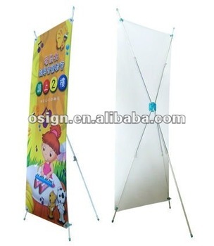 aluminum x banner stand