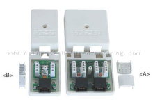 Cat.5e Rj45 Surface Mount Box Un-Shielded Type