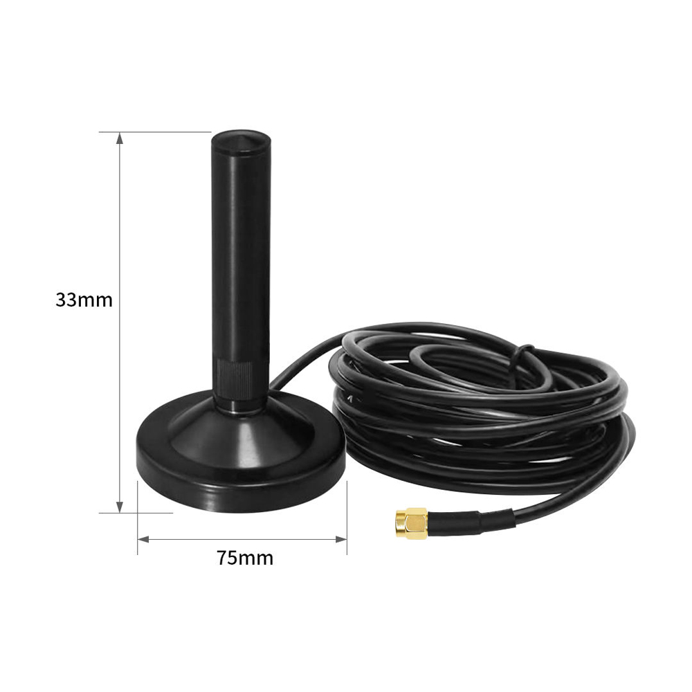 Antena de base magnética montada en vehículo de 433MHz 5 433MHz vehicle-mounted magnetic base antenna 5