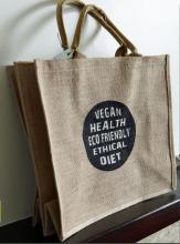 Good quality jute gift bags custom