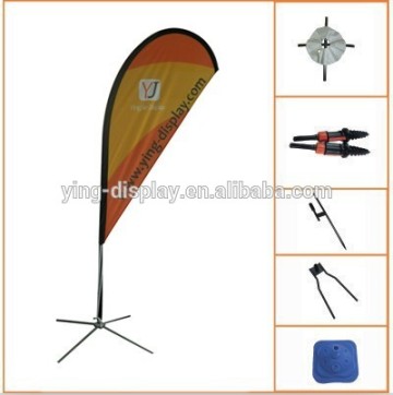 advertisement product flag water base