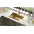 28inch Golden Color Workstation Sink Undermount Kitchen Sink