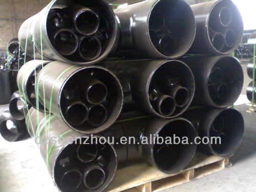 carbon steel tee used in oil&gas project