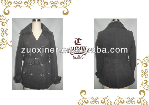 2014 woolen coat for lady design