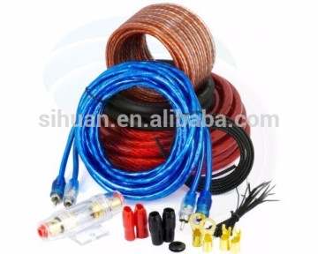 standard wire car audio cable kit car amplifier wiring kit low price