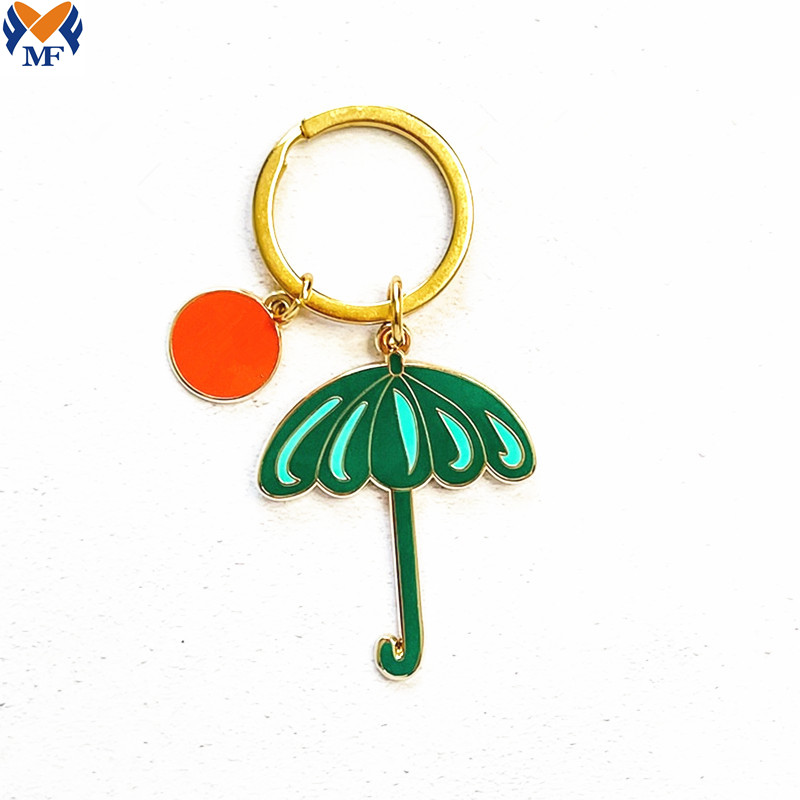 Enamel Keychain Umbrella Jpg