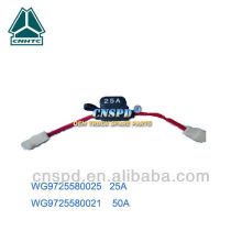 25A fuse holder with wire,Mini ATS fuse