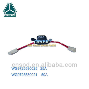 25A fuse holder with wire,Mini ATS fuse, in-line fuse holder