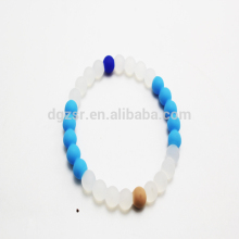 Custom Silicone Tie Dye Fortune Bracelets