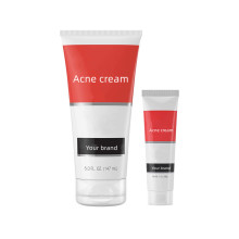Private label anti acne treatment cream