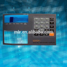 Waterproof membrane keypad with rubber keypad and PCB assemble