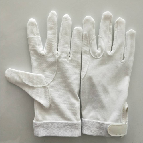 White Cotton Parade Gloves