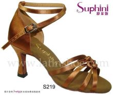 2014 Suphini latin satin dancing shoes