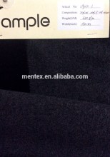 soild melton fabric with charcoal color