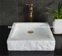 Bathroom Polished Marble Stone Wash Basin Sink
