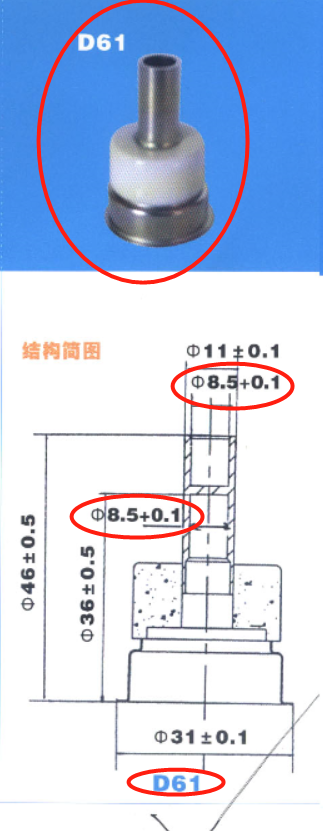 Ceramic Cap D61