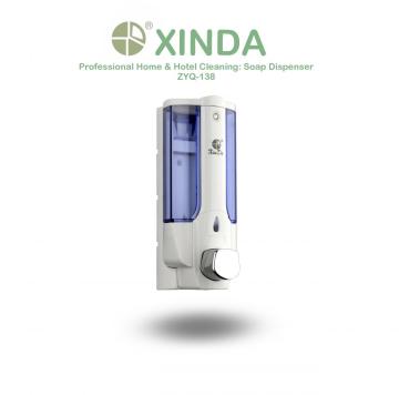 Convenient button plastic structure soap dispenser