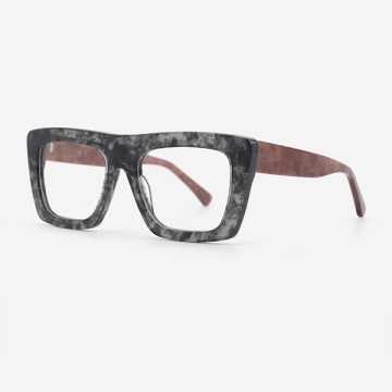 Rectangular Acetate Male's Optical Frames 23A3177