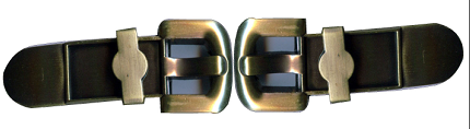 Two-joint "Belt" buckle for women coat