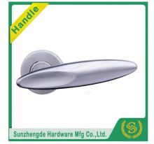 SZD STLH-007 Top Quality Wood Lever Door Handle On Round Rose Stainless Steel